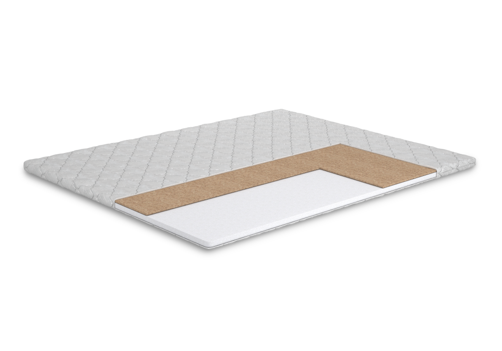 futon1cocos-1.png Матрац топпер Topper-futon 1cocos/Топер-футон 1 кокос жакард - Зображення 1